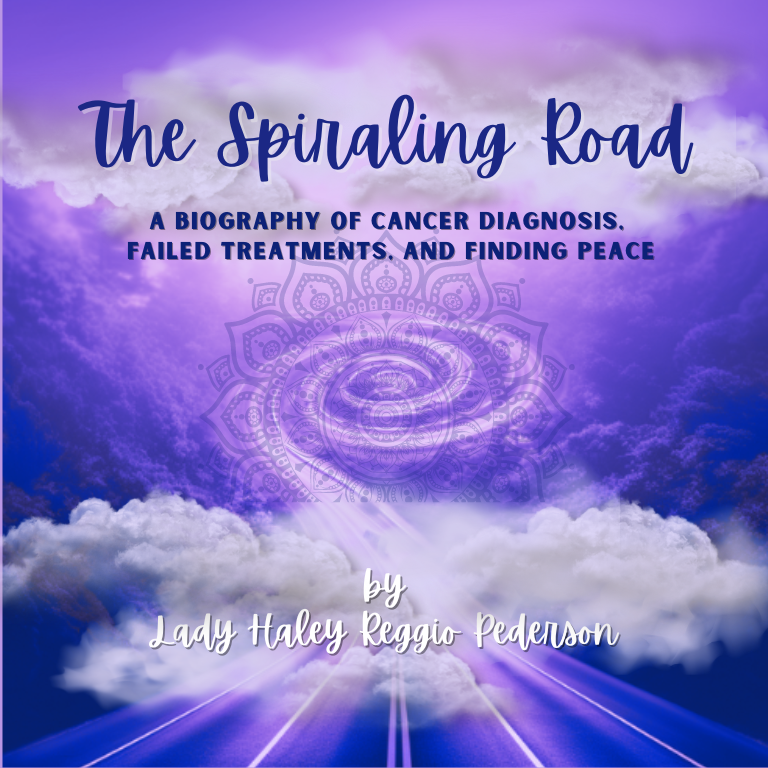Cover Art for a Biography of Cancer Diagnosis, Failed Treatments, and Finding Peace